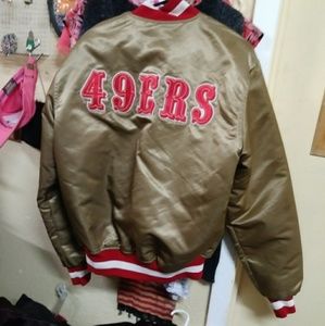Retro/vintage 49ers jacket. Size L. Like new.